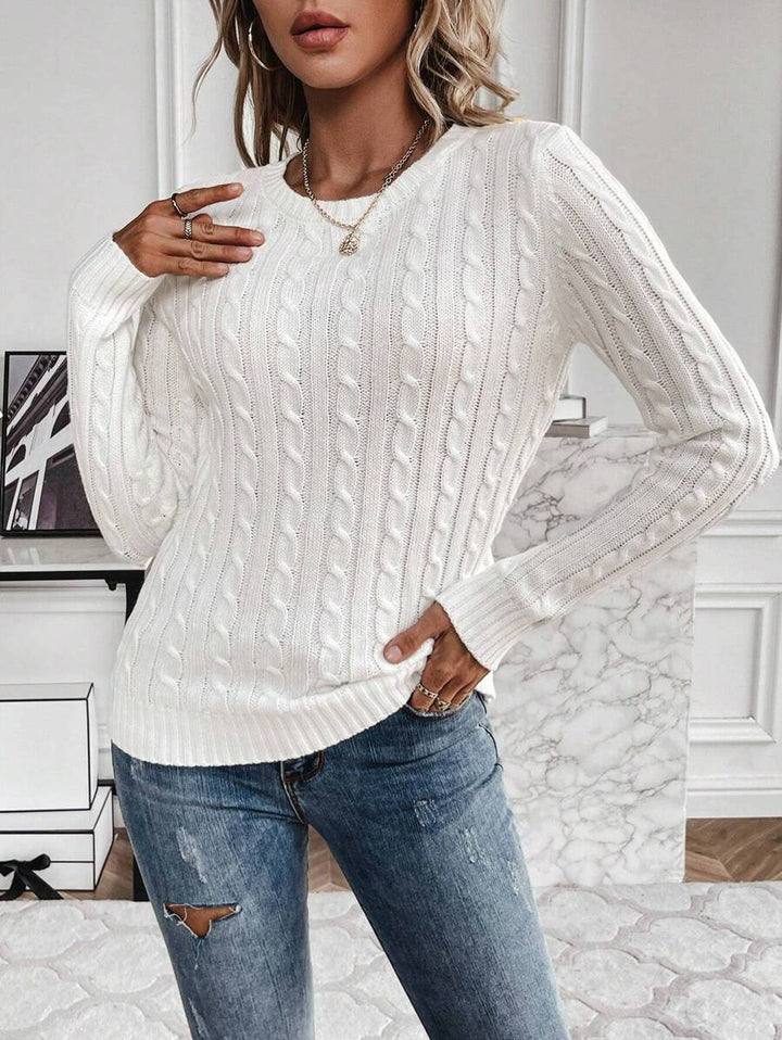 Celina | Ladies' Cable-Knit Sweater