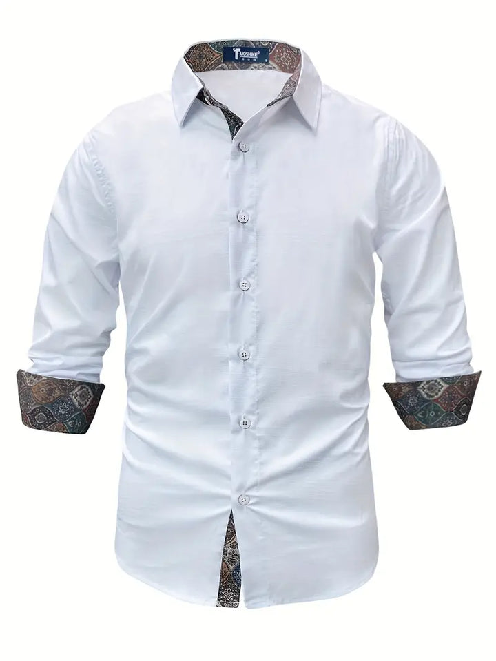 Teodoro | Long Sleeve Button-Up Shirt