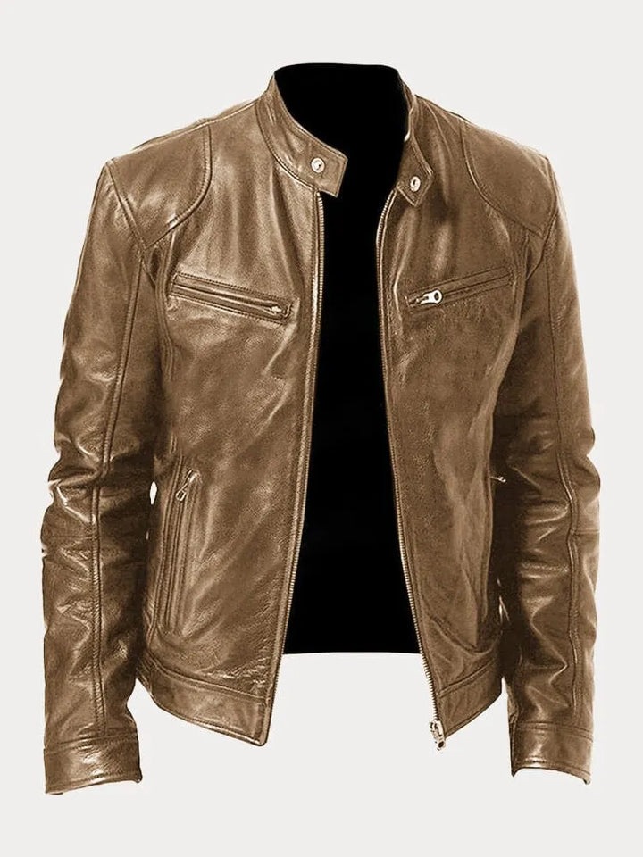 Daniel | Casual Leather Jacket for Men