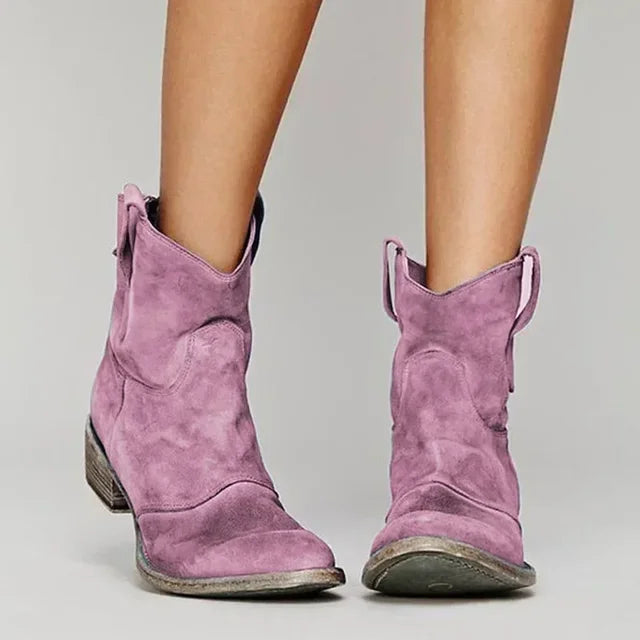 Camellia | Stylish Orthopedic Cowboy Boots